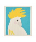Swedish Style Dish Cloths | Cockatoo + Black Cockatoo | 2pc